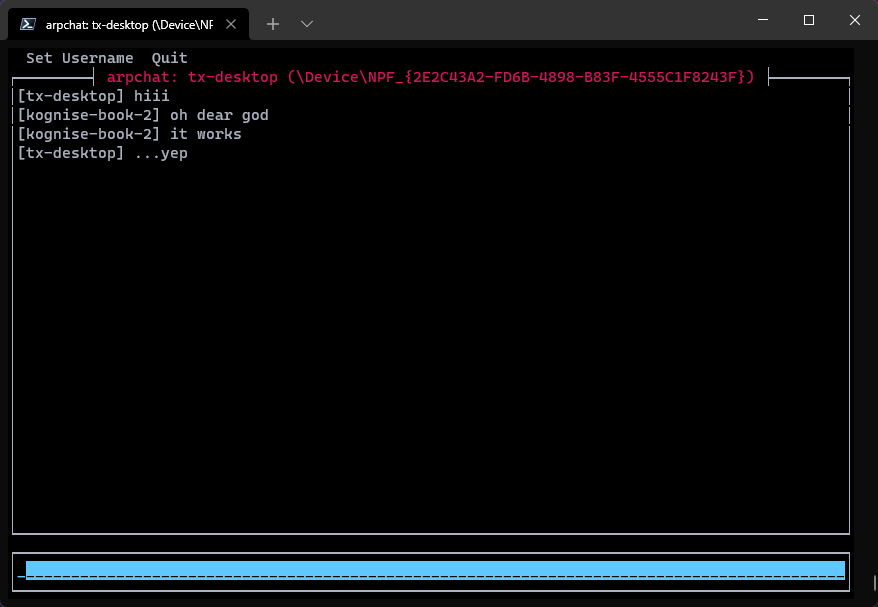 screenshot of the tool in action